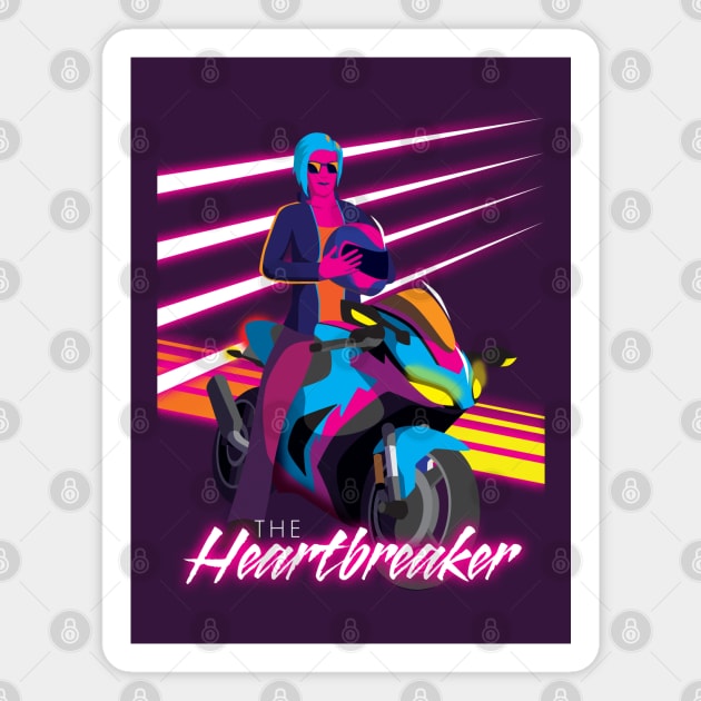 The Heartbreaker Magnet by patrickkingart